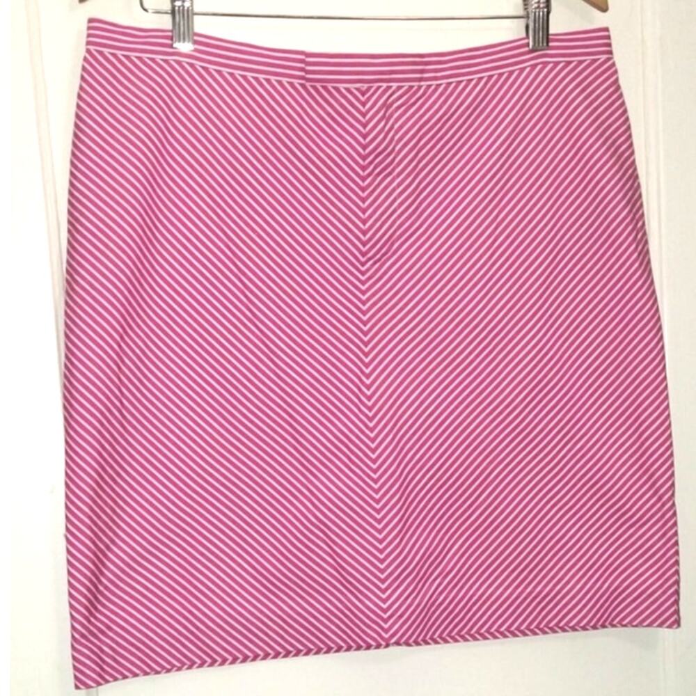 RL Pink Chevron Cotton Mini Sz 14